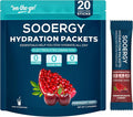 Electrolytes Powder Packets Sugar Free Hydration Packets, Liquid Daily IV by Sooergy