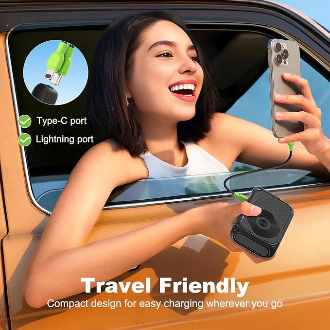 SEANCHEER P05 Portable Charger, Magnetic Power Bank, Small Wireless PowerBank - Image 4