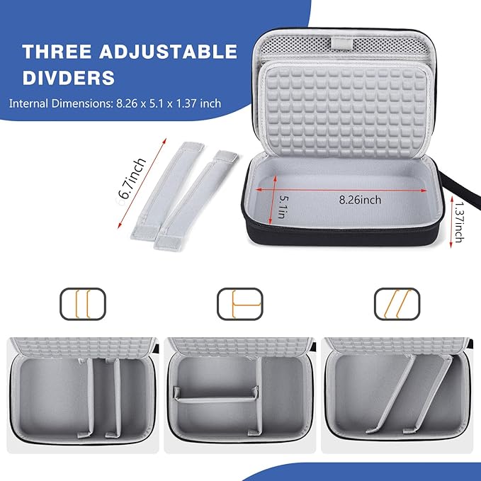 Hard Travel Electronic Organizer Case - Image 5