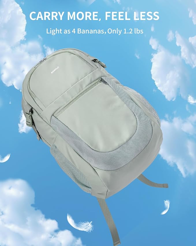 ECOHUB Travel Backpack for Women, 17.3 inch Suspended Laptop Backpack, Fashion - Image 6