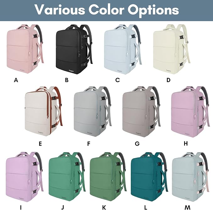 Taygeer Carry on Backpack for Men Women, Luggage Laptop Backpack for Airplane - Image 2