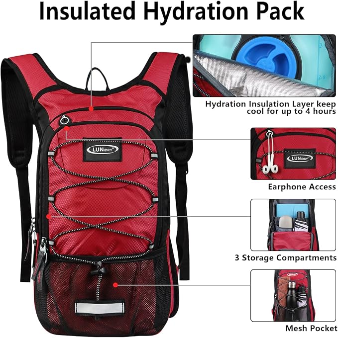 Insulated Hydration Pack Backpack - Image 3