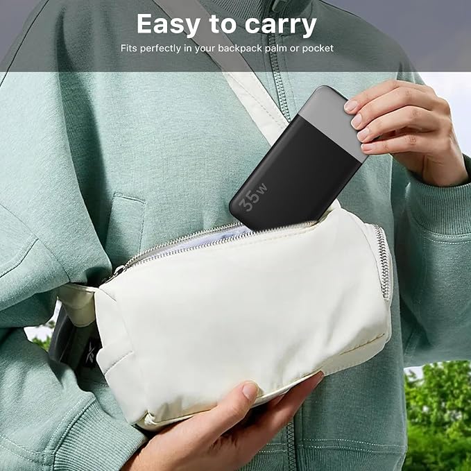 NOBIS Portable Charger, 10000mAh Power Bank Fast Charging, Battery Pack - Image 6
