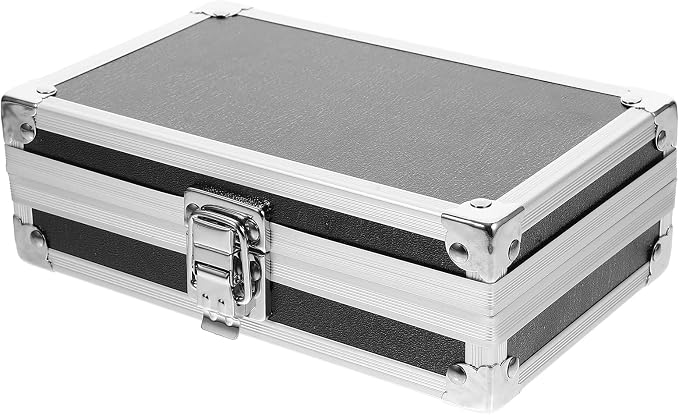 ERINGOGO Multi-Functional Aluminum Alloy Toolbox 4.3In Portable Small Tool by HOME