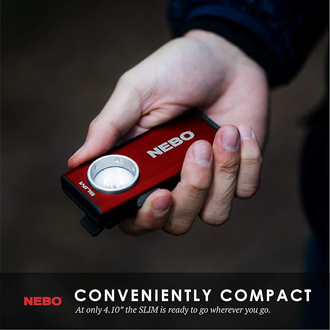 NEBO Slim Pocket Flashlight | 500 Lumens, Rechargeable Mini EDC Work Light - Image 7
