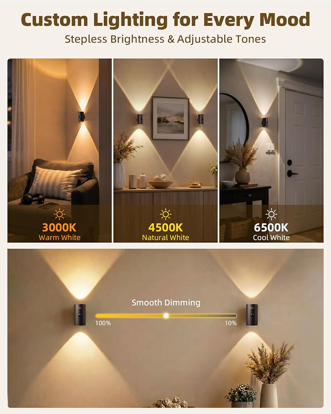 EZVALO Motion Sensor Wall Sconce - Image 4
