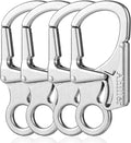 Ahiller Carabiner Clip, Double Anti-Misopening Locking Design, Key Ring Clip by Ahiller