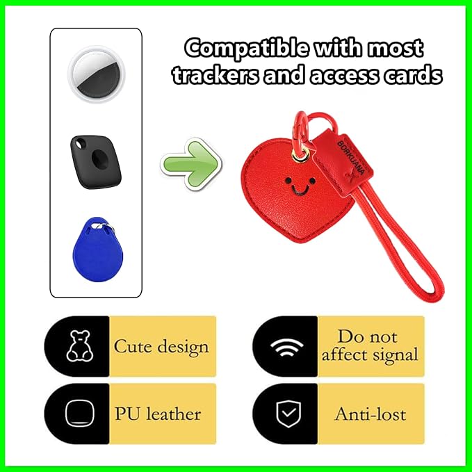 Leather Keychain Holder Case Compatible - Image 3