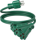 DEWENWILS 6FT Outdoor Extension Cord, Weatherproof 16/3 SJTW Power Cable by DEWENWILS