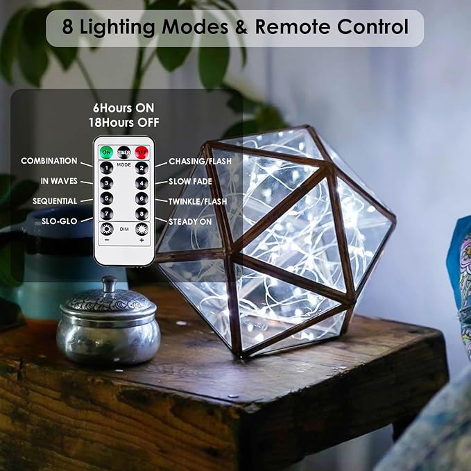 4-Pack Fairy Lights Battery Operated - Image 4