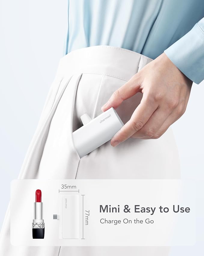 charmast Portable Charger USB C - Image 4