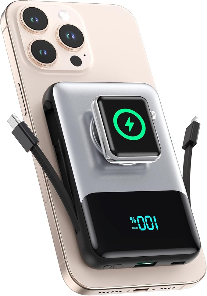 Magnetic Portable Charger for iPhone by LanLuk
