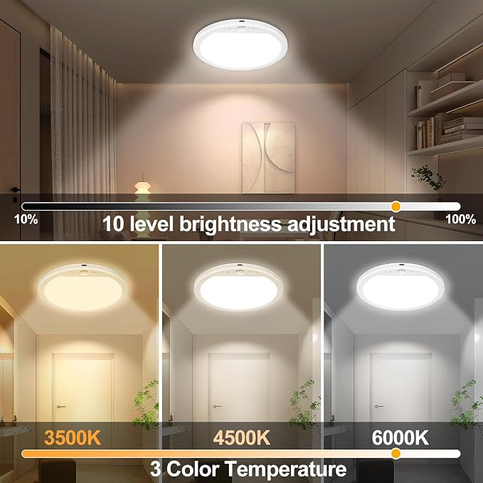 OSIDEN Rechargeable Motion Sensor Ceiling Light - Image 3