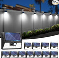 vighep 12 Pack Solar Fence Lights Waterproof, Motion Sensor Deck Lights Outdoor by Vighep