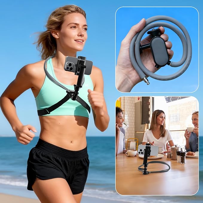 Hamillar Camera Phone Chest Neck Mount Holder - Image 4