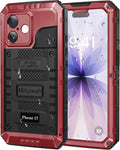 Mitywah Waterproof Case for iPhone 17, Rugged Metal Case by Mitywah