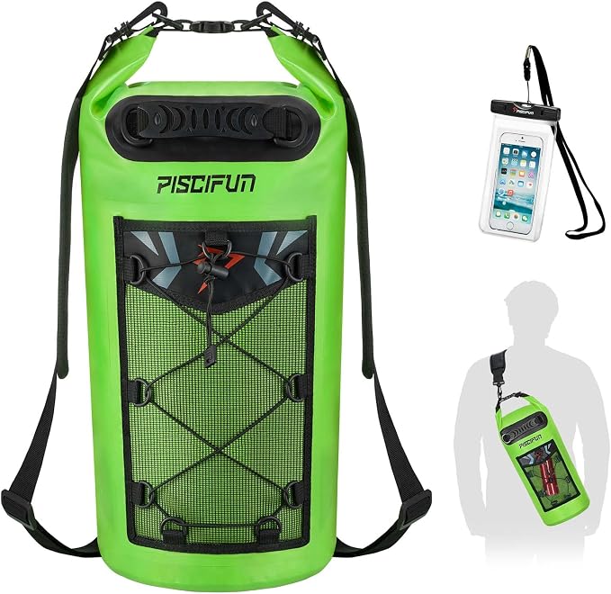 Piscifun Dry Bag, Waterproof Floating Backpack 10L/20L/30L/40L by Piscifun