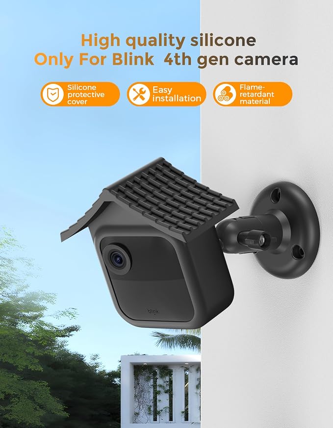 Silicone Case Cover for Blink Outdoor 4, Outdoor 2K + – Weatherproof Protective - Image 2