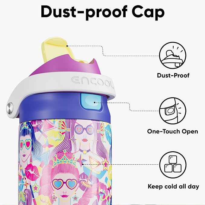 ENCOOL Leakproof Insulated Water Bottle - Image 2