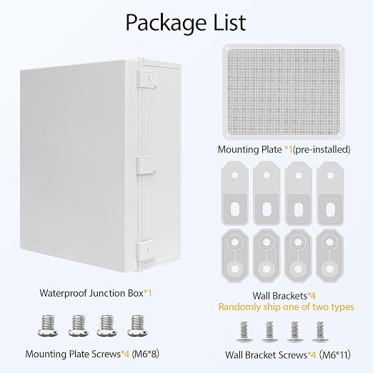 Electrical Box IP65 Waterproof Dustproof ABS Plastic Enclosure Outdoor and - Image 7