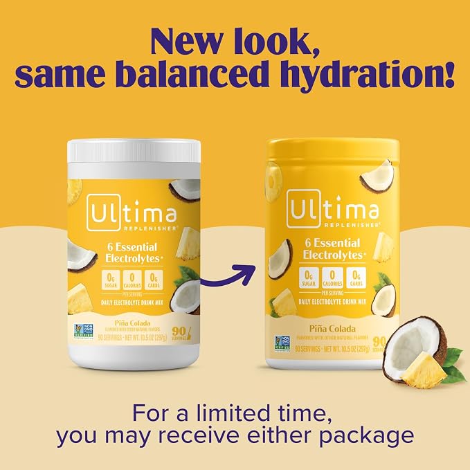 Ultima Replenisher Mocktini Electrolyte Powder Drink Mix – Sugar Free – Piña - Image 4
