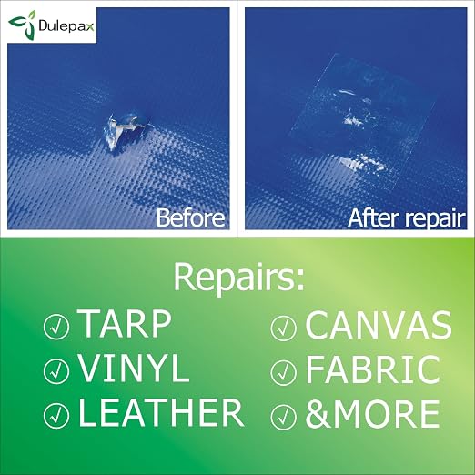 Dulepax-Tent Repair Tape, Awning Repair Tape, Boat Covers Repair, RV Covers - Image 6