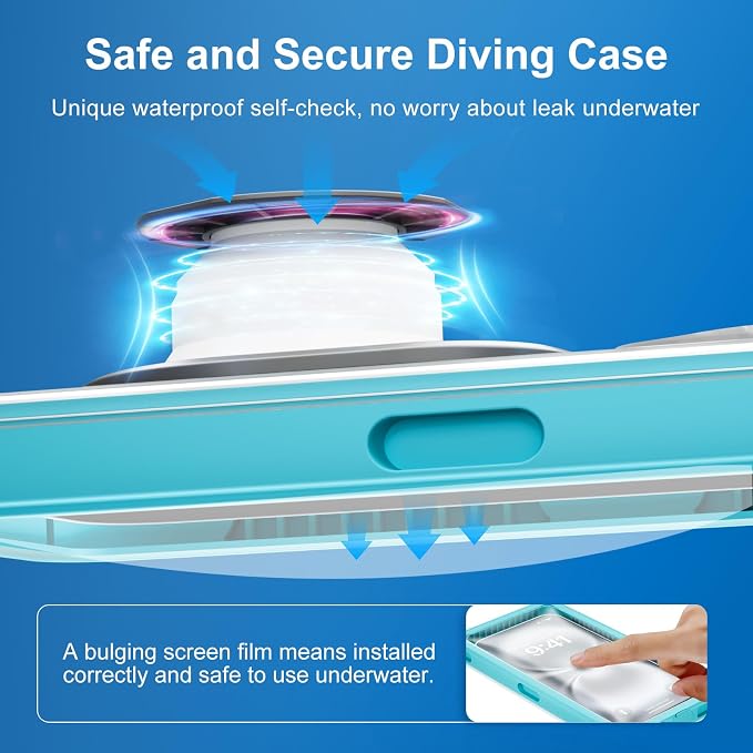 Beasyjoy Waterproof Phone Case, Underwater Phone Case - Image 4
