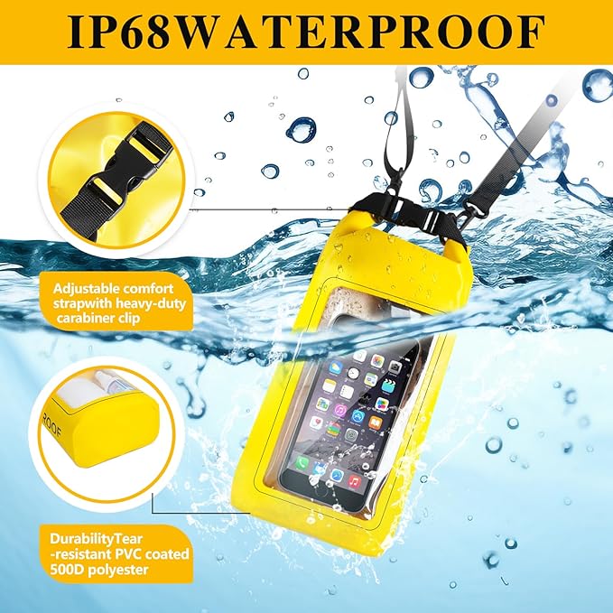 IP68 Waterproof Dry Bag, 2L - Image 3