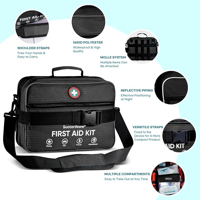 Professional 435 Pieces Large First Aid Kit - Image 3