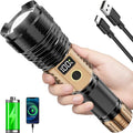 Flashlights High Lumens Rechargeable, 000LM LED Super Bright Flash Light by SuperBrightFlashlight