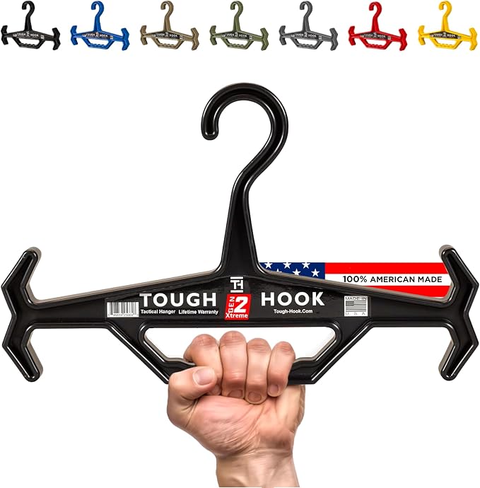 Tough Hook Original Multipurpose Heavy Duty Hanger, USA Made, 200 lb Capacity by ToughHook