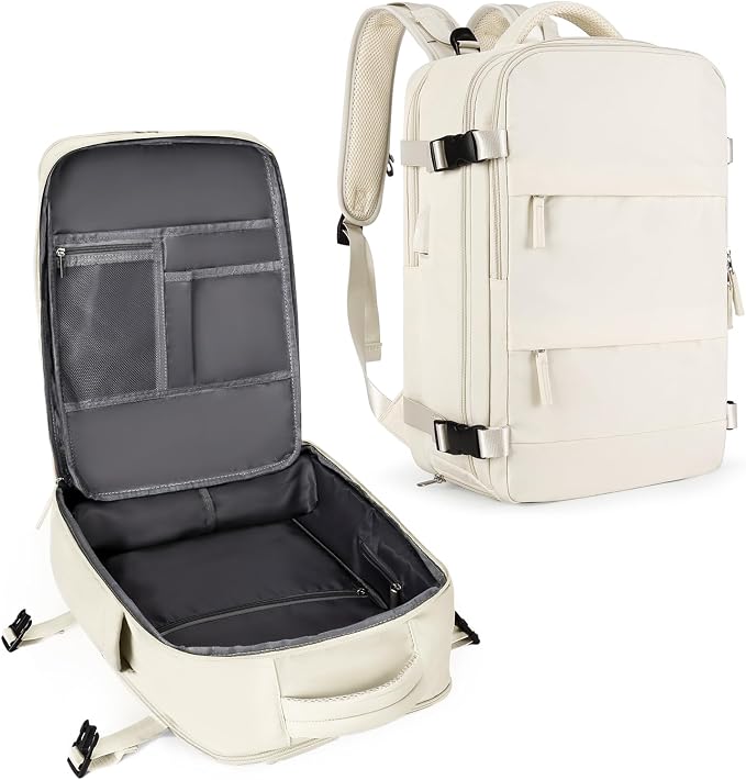 coowoz Large Travel Backpack For Women Men, Carry On Backpack Flight Approved by coowoz