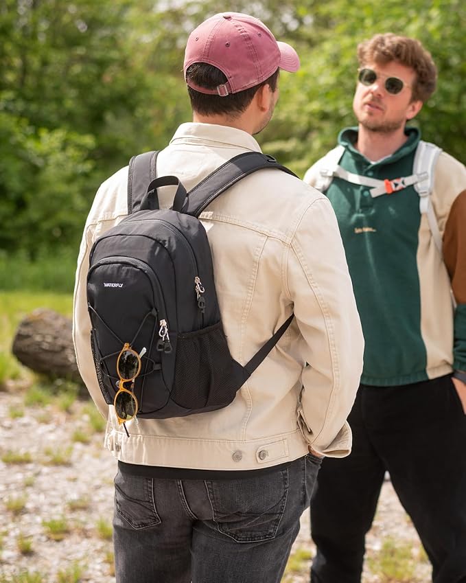 WATERFLY 12L Small Hiking Backpack: Day Pack Lightweight Travel Bag Camping - Image 7