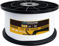 Paracord 550 lb, 7 Strand Paracord Rope 1000ft 4mm, Nylon Parachute Cord by FISHLUND