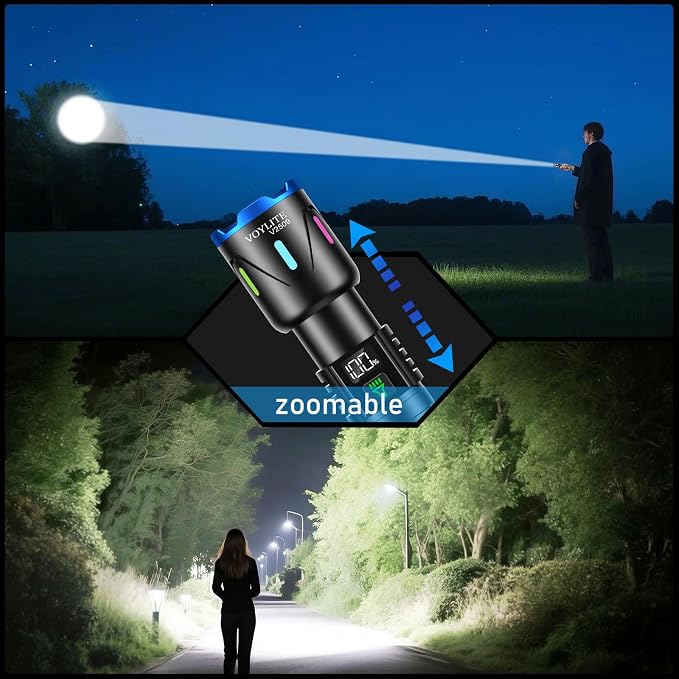 Flashlights High Lumens Rechargeable 5000mAh - Image 3