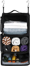 Surblue Hanging Shelves Travel Storage Bag Compression Packing Cube by SURBLUE