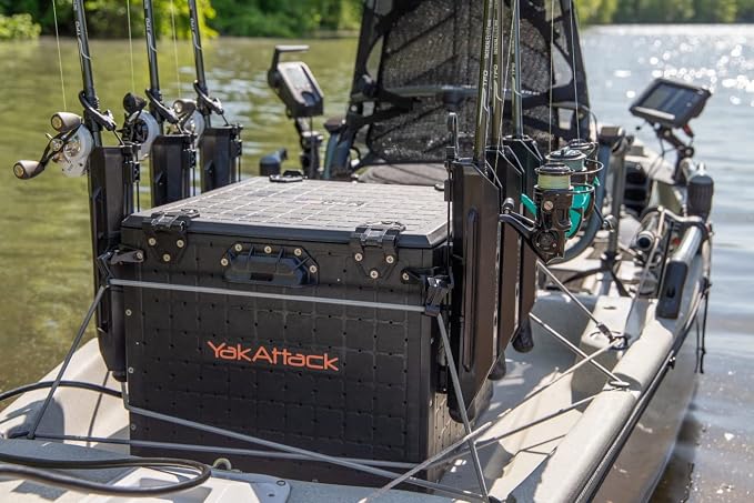 YakAttack BlackPak Pro 16" x 16" Kayak Fishing Crate - Image 5
