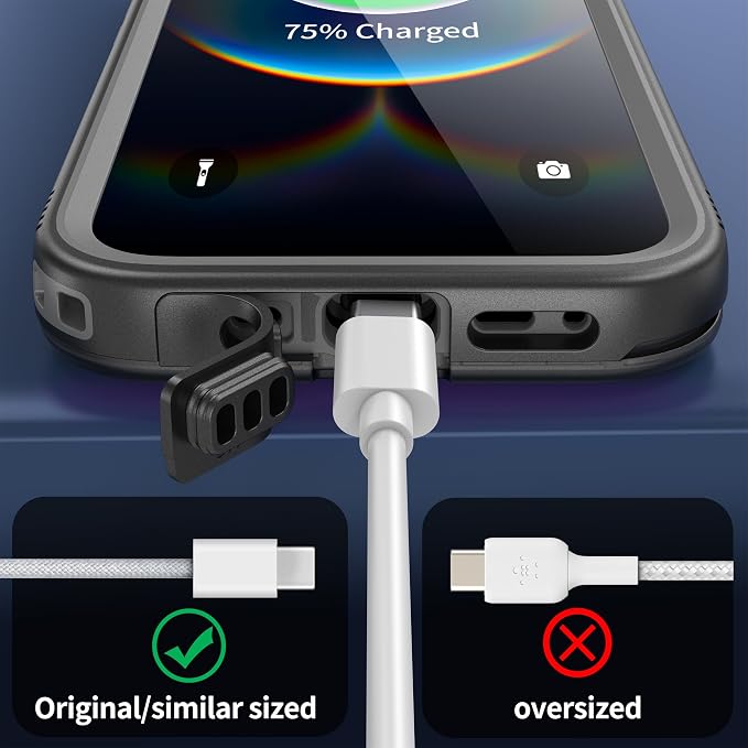 SPORTLINK for iPhone 16e Case/iPhone 17e Case, IP68 Waterproof Military - Image 7