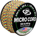 Paracord Planet Micro Paracord – Thin Braided Cord by ParacordPlanet