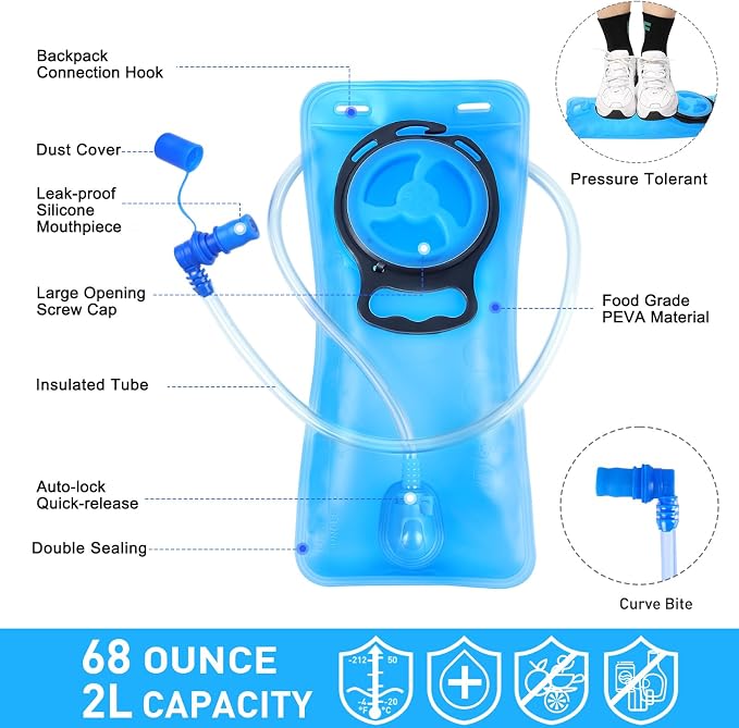 KUYOU Running Hydration Vest - Image 4