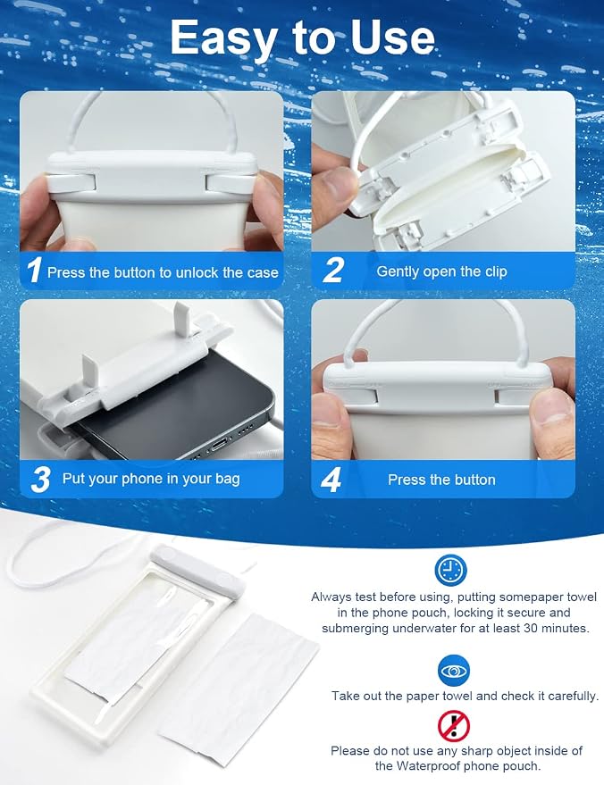 wellhouse Waterproof Phone Pouch, Waterproof Phone Case - Image 6