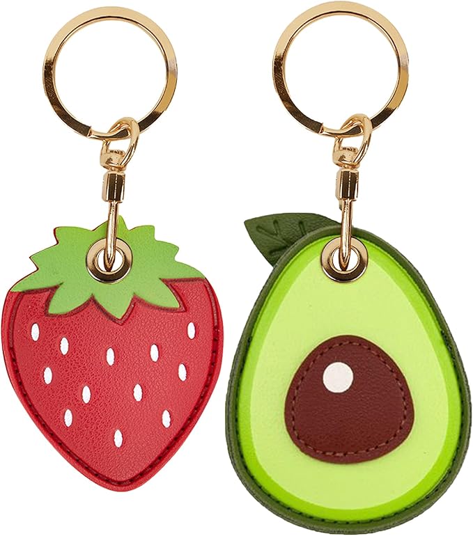 Leather Keychain Case Holder Compatible by XSUIOY