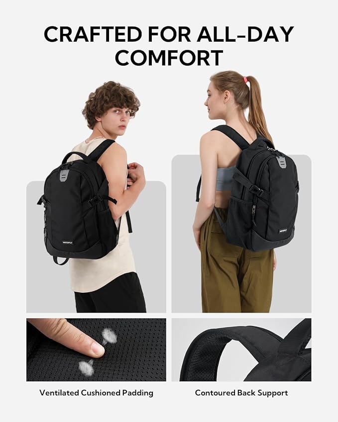 WATERFLY Small Casual Travel Backpack: 20L - Image 3