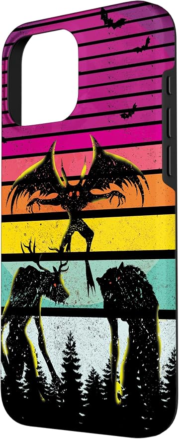 Cryptkin Cute Mothman Cryptid Map Case - Image 2