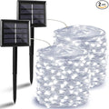 Solar String Lights Outdoor, 2 Pack 144FT 400 LED Solar Twinkle Lights by BHCLIGHT