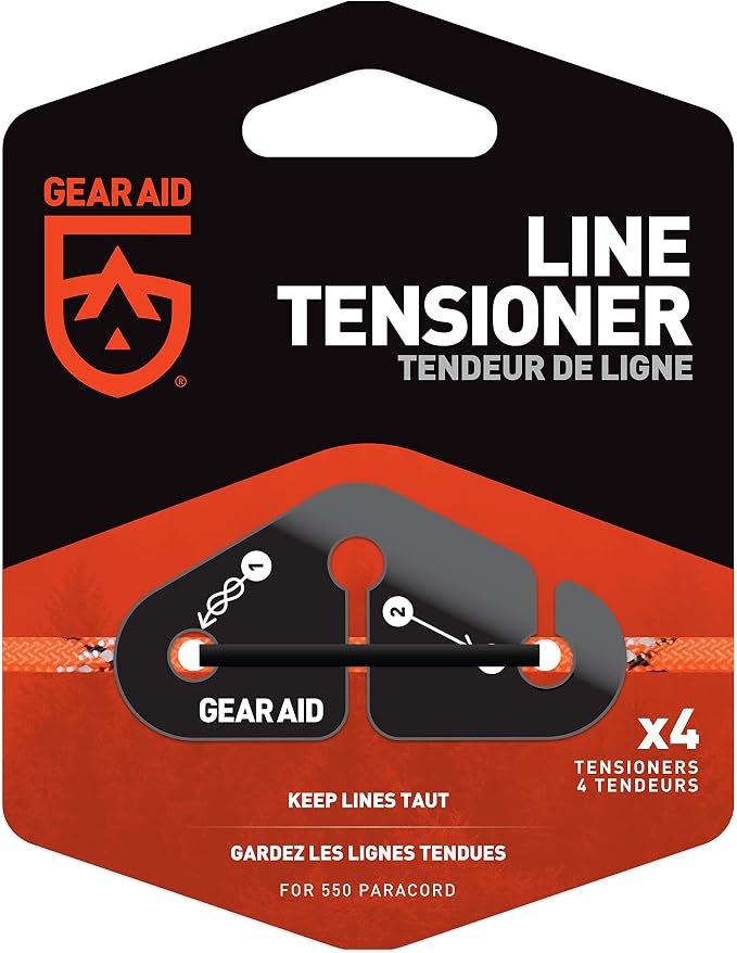 GEAR AID Line Tensioners for Hanging Gear, Travel Clothesline and Bear Hangs at - Image 2