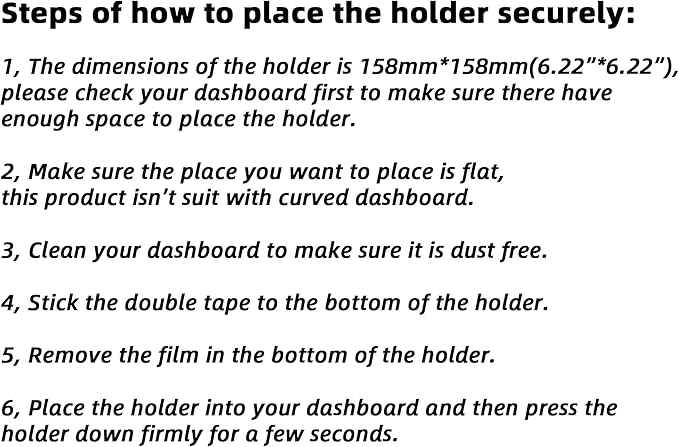 Dashboard GPS Mount Holder - Image 2