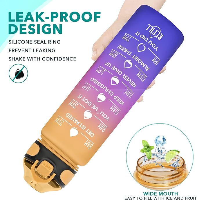 Enerbone 32 oz Water Bottle - Image 4