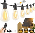 Brightown 37FT Solar String Lights Outdoor Waterproof by Brightown
