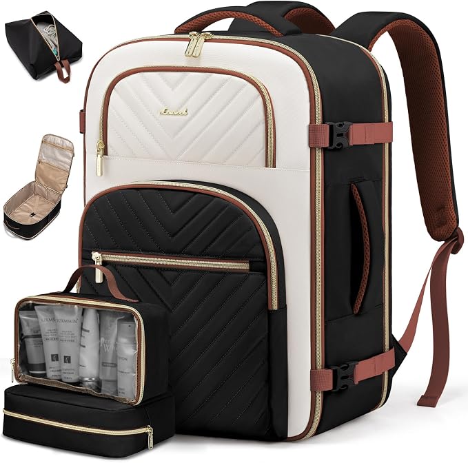 LOVEVOOK Travel Backpack Carry on Flight Approved 40L, Waterproof TSA Travel by LOVEVOOK
